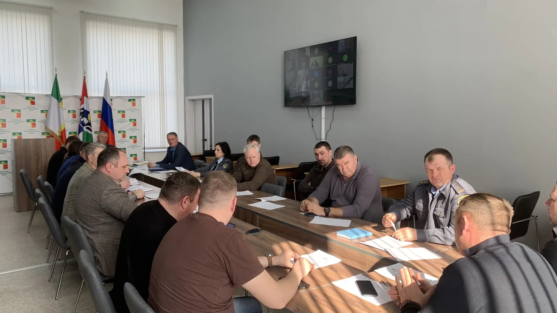 В администрации Татарского района Новосибирской области прошло заседание комиссии по обеспечению безопасности дорожного движения